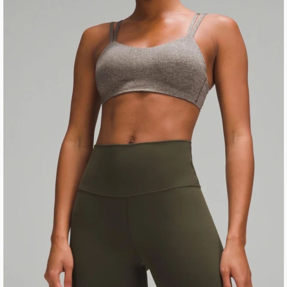 Lululemon like a cloud bra b/c size 10 NWOT heathered rover